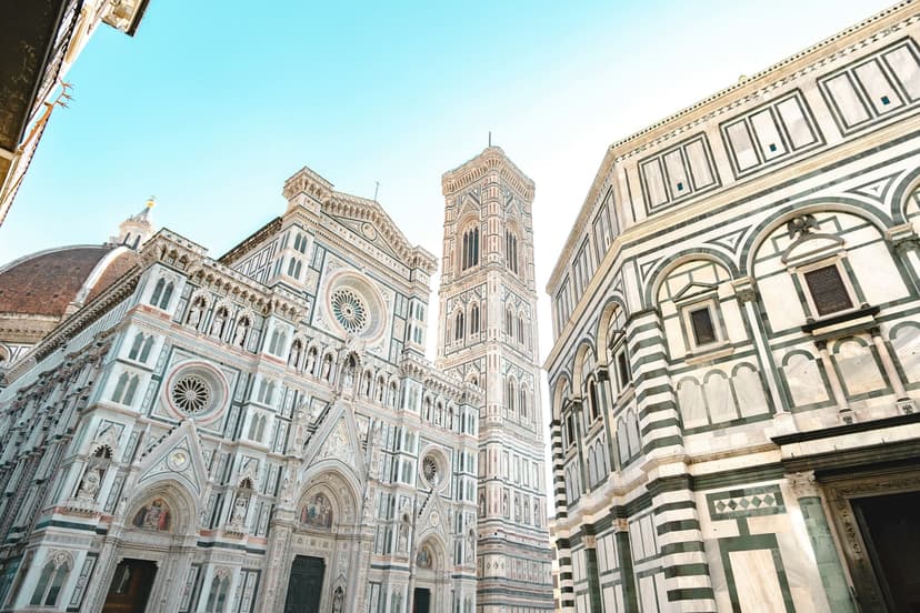 Florence Cathedral during a school exchange programme in Italy, discovering Italian art and cultural heritage.