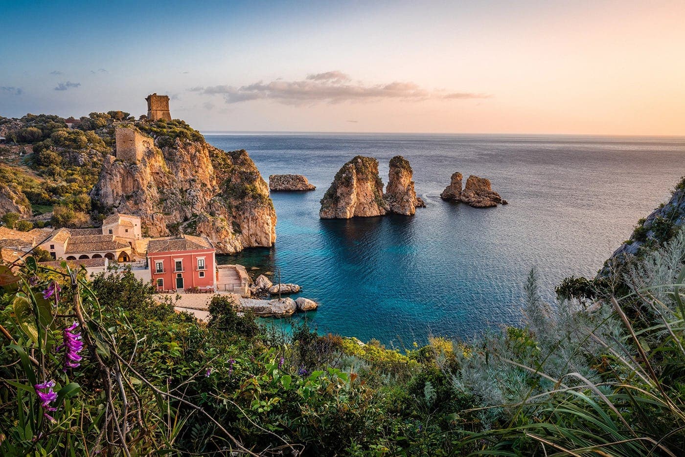 Italian coastline during a school exchange programme in Italy, highlighting nature, culture and lifestyle.